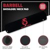 【SUNIEX】 HIGH DURABILITY Squat Pad - Fits ALL Olympic Bars - EASY CARRY – SUPER GRIP Design - Neck & Shoulder Protective Pad - Barbell Pad for Squats, Lunges, Weight lifting, Crossfit