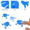 Toddmomy Plastic Frogs Toy Frog 24Pcs Plastic Jumpy Frogs Bouncing Frog Toy Frog Jumping Toy Finger Pressing Frog Jumper Toy for Kids Party Favors Games