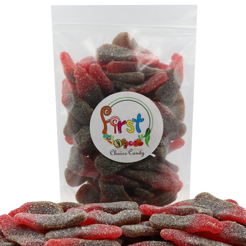 FirstChoiceCandy Gummy Cola Bottles (Sour Cherry, 2 Pound (Pack of 1))