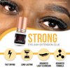 Strong Eyelash Extension Glue - Forabeli 5ml / 2-3 Sec Drying time/Retention – 6 Weeks/Maximum Bonding Power/Black Adhesive for Semi-Permanent Extensions/Beginner Lash Glue/Professional Lash Supplies