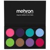 Mehron Makeup Paradise Makeup AQ 8 Color Island Palette (formerly Pastel Palette) | Body Paint & Face Paint Palette | Professional Water Activated Makeup for SFX, Halloween, & Cosplay