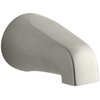 Kohler K-15135-S-BN Wall Mount Non-Diverter Bathtub Spout Nickel