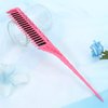 Teasing Comb, 3 Row Comb Hair Care Hair Styling Modeling Comb Lightweight Hair Salon Supplies Comb ()