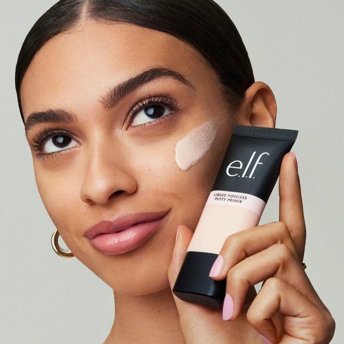 e.l.f. Liquid Poreless Putty Primer, Lightweight Face Primer For Long-lasting Makeup Wear, Creates A Smooth Complexion, Vegan & Cruelty-free