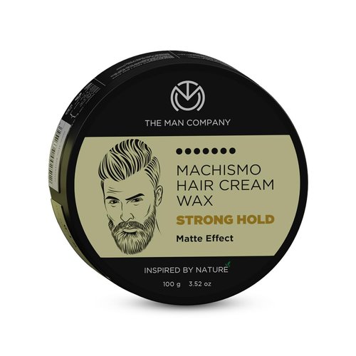 The Man Company Machismo Stronghold Hair Wax for Men| Stylish Matte Finish with Volume | Non Sticky - 100gm