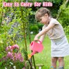 Kids Gardening Tools Set Includes Toddlers Gardening Gloves Sturdy Tote Bag Watering Can Shovel Rake Trowel Children Unicorn Apron Birthday Christmas Easter Gift for Kids Boys Girls