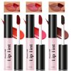 HOSAILY 3 Colors Peel Off Lip Stain Set, Tattoo Magic Color Matte Nude Lip Gloss Lip Tint, Long Lasting Waterproof Liquid Lipstick Tinted Makeup, Nonstick Cup Lip Stain for Women Girls(02+03+06)