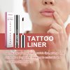 Bekoeen 3PCS Peel Off Lip Liner, Lip Liner Tattoo Peel Off,Brown Long Lasting Lip Liner Stain,Matte Tattoo Lip Liner Stain Peel Off,Infused with Hyaluronic Acid & Vitamin E