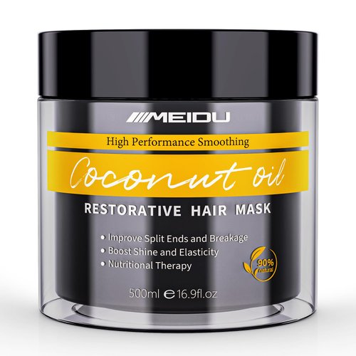 MEIDU Hair Mask for Damaged Hair,Keratin Hair Treatment for Color Treated Hair Deep Conditioner,Mascarilla Para El Cabello for Dry/Frizzy Hair.Moisturizer and Adds Shine.Hair Care for Curly Hair.