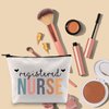 TOBGB RN Gift Registered Nurse Zipper Pouch Bag Nurse Appreciation Gift Nursing Graduation Gift Nursing Gift (Registered Nurse)