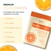 AZURE Vitamin C & Collagen Moisturizing Facial Sheet Mask- Anti Aging, Deeply Moisturizing & Firming - Brightening Mask, Improves Elasticity - Skin Care Made in Korea - 5 Pack