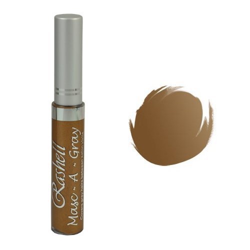 (6 Pack) RASHELL Masc-A-Gray Hair Color Mascara - Wheat Blond by Rashell