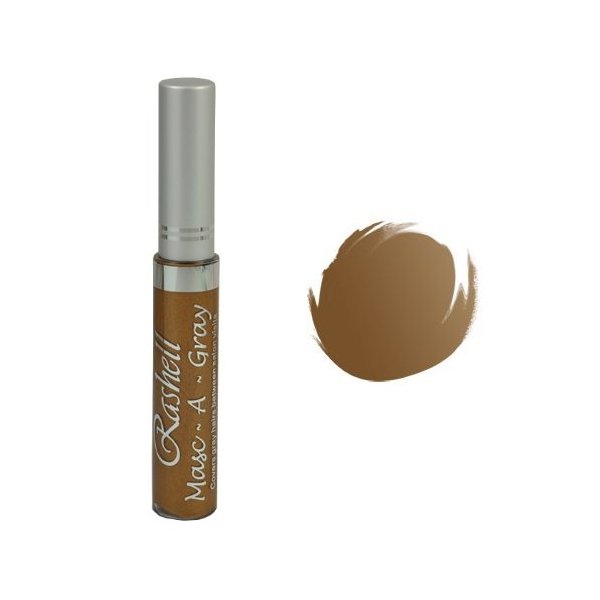 (6 Pack) RASHELL Masc-A-Gray Hair Color Mascara - Wheat Blond by Rashell