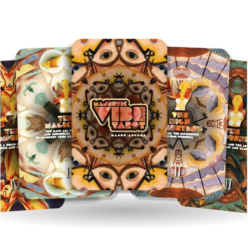 Ibiza Tarot- Majestic Vibe Tarot| Fortune Telling Tarot Cards Deck for Beginners |Authentic Tarot Experience - Set of 22 Cards