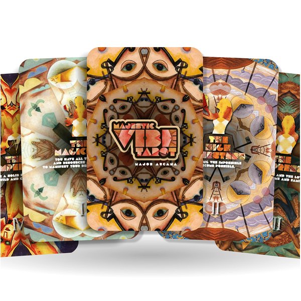 Ibiza Tarot- Majestic Vibe Tarot| Fortune Telling Tarot Cards Deck for Beginners |Authentic Tarot Experience - Set of 22 Cards