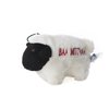 Copa Judaica Chewish Treat Baa Mitzvah Squeaker Plush Dog Toy, 6.5 by 4-Inch, Black and White