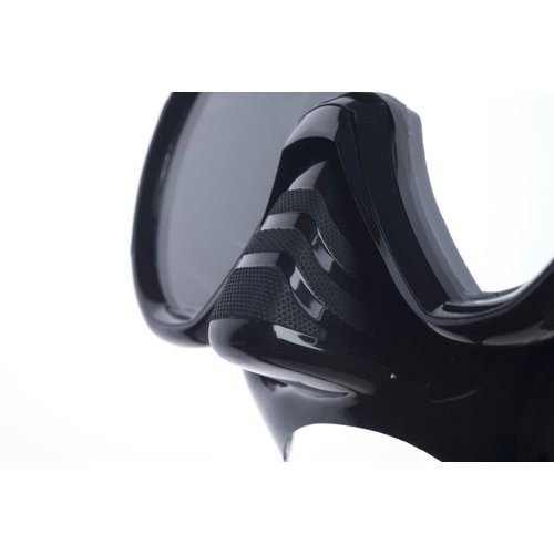 Seac Giglio, Snorkelling and Scuba Diving Mask for Adults and Younger Divers, Regular, Black/White