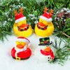 Fun Express Vinyl Holiday Rubber Duckies | 12 Count | Great for Party Favors, Children's Birthday Bash, Holiday Celebrations