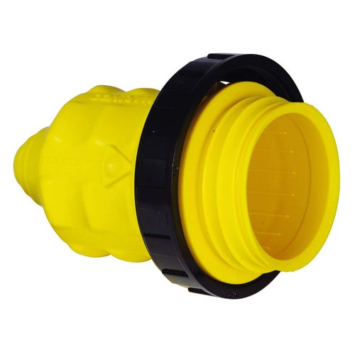 Marinco 103RN Weatherproof Cover with Threaded Ring for Marinco Marine Electrical Connectors (305CRCN and 205CRCN), Black