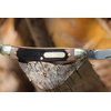 Old Timer 104OT Small Canoe 4.7in Stainless Steel Traditional Folding Pocket Knife with Clip Point and Drop Point Blades, Sawcut Handle, and Convenient Size for EDC, Camping, Hunting, and Outdoors