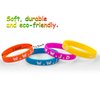 36Pcs WWJD Rubber Bracelets Colorful What Would Jesus Do Silicone Wristbands for Men Women Party Favors Christian Jesus wwjd Inspirational Bracelet Motivational Bracelet Christmas Gifts Church