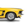 Revell 85-4313 ‘69 Boss 302 Mustang Car Kit 1:25 Scale 109-Piece Skill Level 4 Plastic Model Building Kit , Yellow