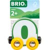 BRIO – Letter Train Q | Wooden Train Set Accessory Toy for Kids Age 2 Years Up