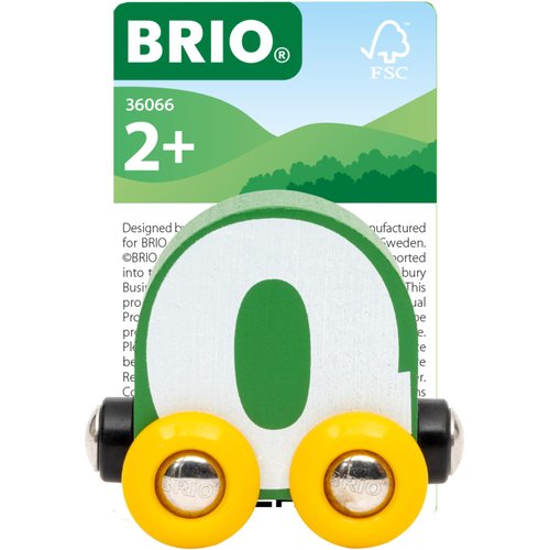 BRIO – Letter Train Q | Wooden Train Set Accessory Toy for Kids Age 2 Years Up