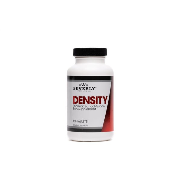 Beverly International Density, 150 tablets. Essential Amino Acids (EAAs). Boost Your Body's EAAs and Build Muscle Easier with Density. Complete and Balanced formula. Unlock Your VEGAN Potential!