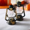 1Pc Miniature Lamps for Dollhouse,Doll House Miniature Retro Oil Lantern Dollhouse Accessories Scene Ornaments Dollhouse Miniature Scene Model Hurricane Lantern Kerosene Lamp