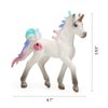 UANDME 8pcs Unicorn Toy Figurine Set Unicorn Cake Toppers for Party, Birthday, Imaginative Toy Gift for Kids