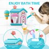 Gretex Toddler Bath Toys for 3 4 5 6 7 8 Years Old Girls, Bubble Ice Cream Maker Bath Toy, Shower Toys, Toddler Bath Toys Age 2-4, Bathtub Bubble Machine, Toy for 3 4 5 6 7 8 Years Old Boys Girls