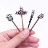 10Pcs Hair Clips Retro Hair Pins for Women Hairpins for Women Ladies and Girls Headwear Styling Tools Hair Accessories (10 Count (Pack of 1))