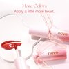 Novo Glassy Lip Gloss offers a hydrating, non-sticky shine for a natural look, keeping lips moisturized and vibrant all day long. (716#Warm-toned Creamy Apricot Orange, Net weight: 3.5 grams)