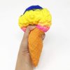 Magik Scented Jumbo Squishies Unicorn Bear Ice Cream Cone Galaxy Toys Cute Slow Rising Squishy Kids Children Adult for Holiday and Stress Relieve (Ice Cream Pink/Yellow/Blue, 7.48 x 4.13 Inch)