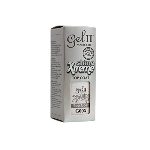 Gel II Soak-Off Gel Polish, Extreme Top Coat, 0.47 Ounce