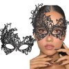 Blindery Lace Eye Mask Costume Mask Lace Masquerade Mask Women Party Ball Venetian Masks for Ball Proms and Party (phoenix)