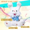Bunny Stuffed Animals Bunny Plush Baby Toys Bunny Peek-A-Boo Toys Repeats What You Say and Sings with Floppy Ears for Children Boys Girls and Babies 14"