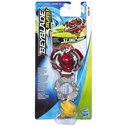 Beyblade Burst Turbo Slingshock Ogre O4 Single Battling Top, Right-Spin Attack Type, Age 8+