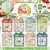 43Pcs Christmas Bingo Games for Kids Adults 24 Players Christmas Bingo Cards with Reward Stickers Christmas Tattoos for Kids Glow in The Dark for Family Party School Indoor Games Activities