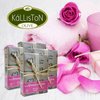 Kalliston, Olive Oil Soaps, Rose Aroma, Bows Gift Set, All Natural Soaps, Made in Ancient Crete, Greece, 3 pack Soap & Holder