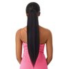 Outre PRETTY QUICK Premium Heat Resistant Synthetic Salon Style Wrap Ponytail Bulk-Free Quick Easy Styling Lightweight Soft Feel & Natural Luster - JUMBO KINKY STRAIGHT 24" (1B)