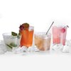 Party Essentials Hard Plastic Party Cups, 10-Ounce, Tall Tumblers, Clear, 20-Count