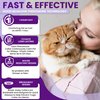 TriOak 4 Pack Calming Collar for Cats, Cat Calming Collar, Calming Pheromone Collar for Cats, Cat Pheromone Collar, Cat Calming Collar for Anxiety, Efficient Relieve Anxiety Stress