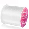 Bracelet String,BFANGZ 0.8mm 100M Elastic String for Jewelry Making,Bracelet String Stretch Bead Cord Stretchy String for Bracelets,Necklaces,Jewelry and Beading Supplies (White)