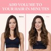 GOO GOO Clip in Hair Extensions Real Human Hair, 16inch 120g 7Pcs, 4A Chocolate Brown, Remy Human Hair Extensions Clip ins for Women, Natural Human Hair