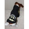 Dog Puppy Cat Coat Sweater Hoodie BAT for SMALL Breeds XXS- L (XS: Length 9" Chest up to 12")