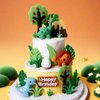 Dinosaur Cake Decor Dinosaur Baby Birthday Cake Decor Dinosaur Theme Party Supplies