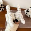 2 Pcs Plush Panda Hair Claw Clips Cartoon Animal Hair Jaw Clips Cute Hair Barrettes Ponytail Holder Hair Accessories for Women and Girls