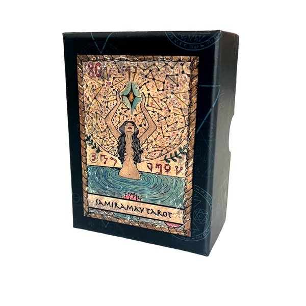 Samiramay Tarot Deck & Guide Booklet, Made in USA, full deck, 78 cards, 3.5 by 2.5 inches, great for beginners and collectors | Authorized and Authentic printing of Vera Petruk's work